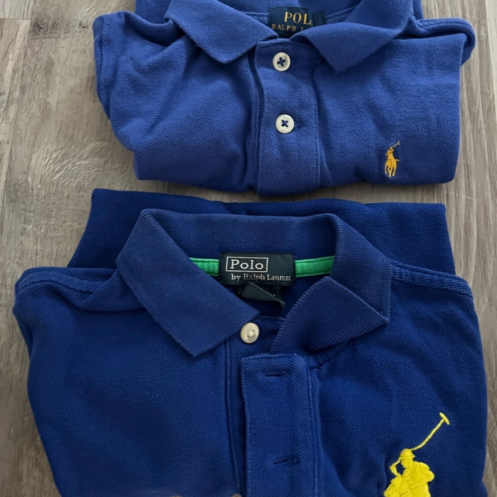 Polo by Ralph Lauren Kids Blue Polo Shirt bundle